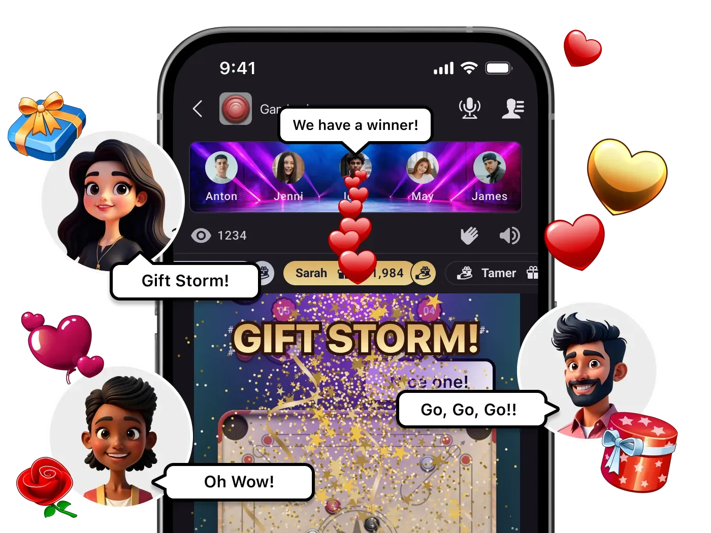 Charms available in WOLF Qanawat